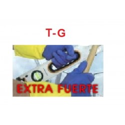 GUANTES NEOPRENO AZUL- AMARILLO T-G