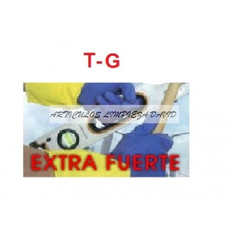 GUANTES NEOPRENO AZUL- AMARILLO T-G