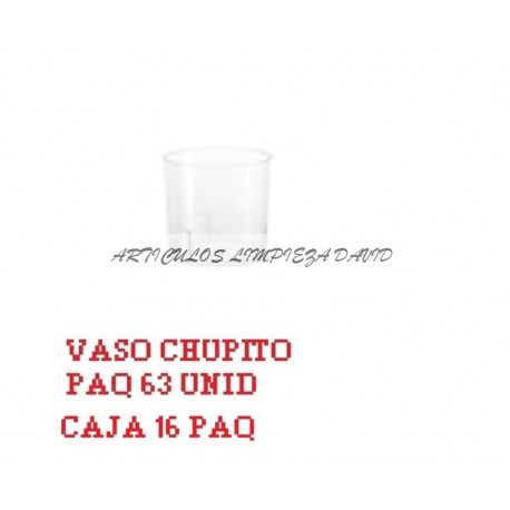 CAJA VASO CHUPITO PS DESECHABLES 1008 UNID 16PAQ