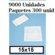 SERVILLETAS CAJA 15*15 ZIG-ZAG 30PAQ 250U