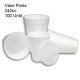 VASO POREX 240CC 100U