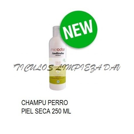 CHAMPU PERROS MICRODOR ANDIROBA PIEL SECA 250ML