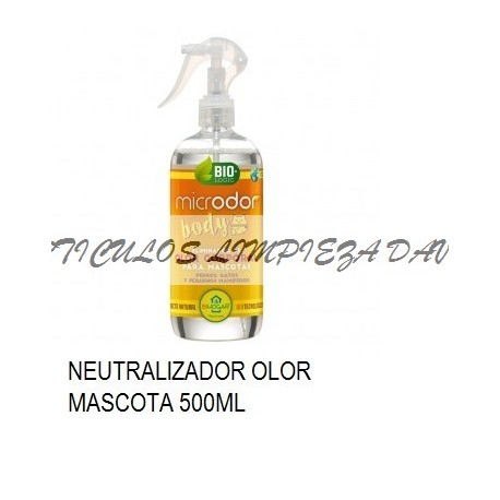 NEUTRALIZADOR OLORES MICRODOR BODY MASCOTA 500ML