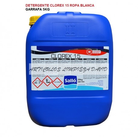 DETERGENTE CLOREX 15 ROPA BLANCA 6KG