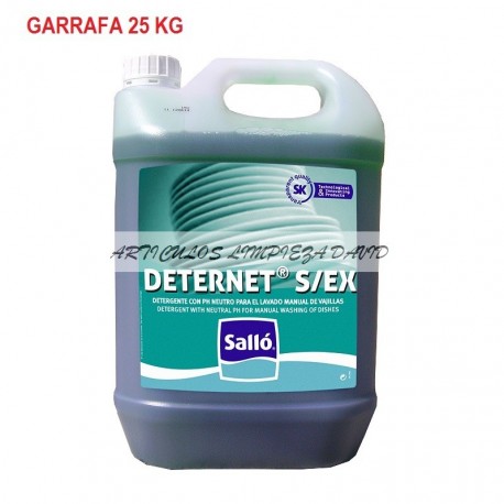 JABON VERDE DETERVAL S/EX SALLO GARRAFA 25K