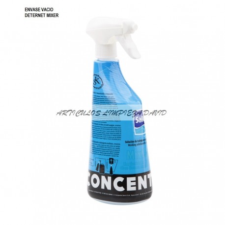 BOTELLA VACIA DETERNET MIXER CONCENTRALIA 750 ML