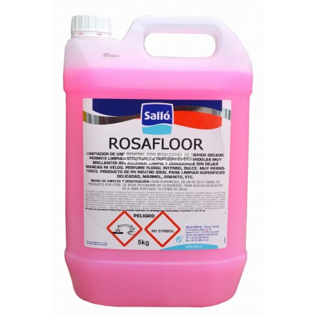 LIMPIADOR ROSAFLOOR SALLO KYRA GARRAFA 5KG