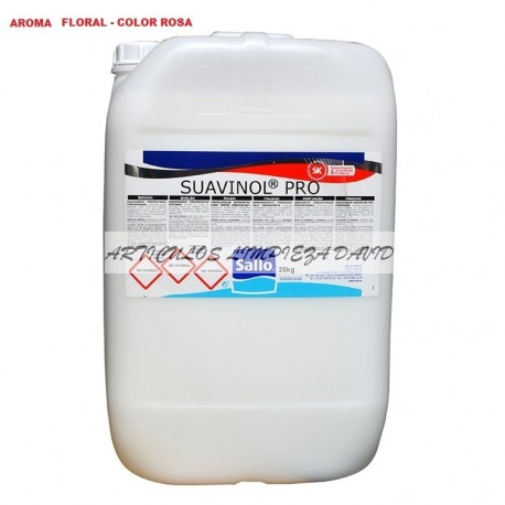 SUAVIZANTE SUAVINOL PRO  ROSA FLORAL  SALLO GARRAFA 25KG